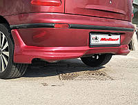 Накладка на задній бампер (Meliset, під покраску) для Fiat Bravo 2008-2024 рр