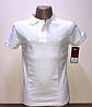Футболка чоловіча поло з якісної 100% бавовни Bono біла (розміри: 48,56), фото 4