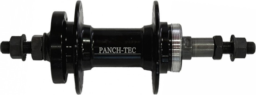 Втулка задня під тріскачку PANCH-TEC HB212RB на промпідшипниках AL 36H Disc-brake Чорна