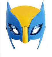 Классическая маска Росомахи из комиксов! Маска Логана, детская по комиксам! Светящаяся маска.