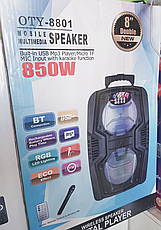 Акустична Bluetooth система OTY-8801 Trolley Speaker (Чорний), фото 3