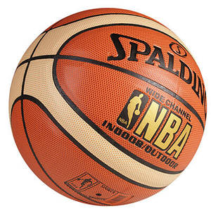 М'яч баскетбольний для шкіл Spalding NBA Lakers.