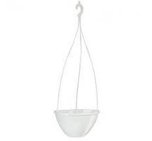 Горщик для квітів підвісний SOLO 2,5 л білий