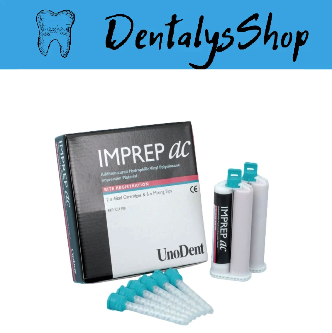 Купити Imprep Ac Bite Registration (Unodent) Реєстрація прикусу 2шп x