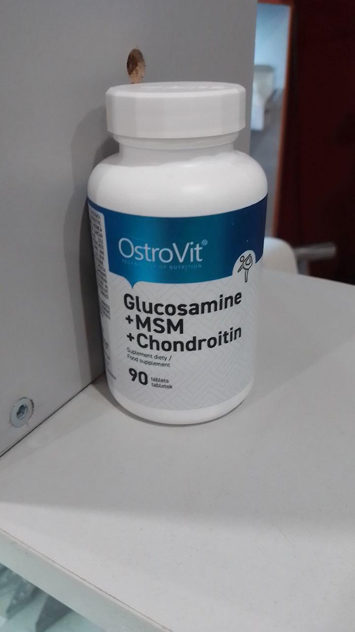 Глюкозамін + ЧСЧ + Хондроітин OstroVit 90 табл