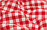 Тканина Duck "Велика червона клітинка віші", фото 7