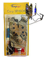 Сигнализатор поклевки BoyaBY Carp Sensor YL-6 камуфляж + свингер на цепочке с подключением цвет синий