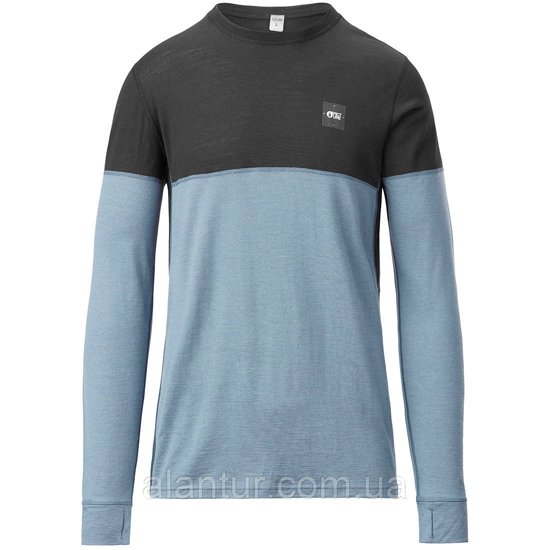 Picture Organic реглан Eaton China Blue M – стильний чоловічий светр для активного відпочинку.