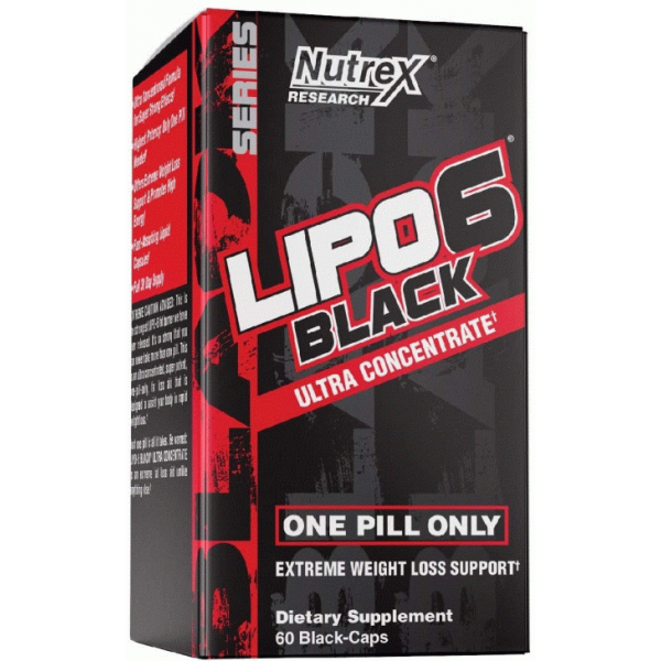 Жироспалювач Lipo-6 Black UC Extreme WLS 60 жидк. капс