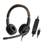 Гарнітура Axtel Voice UC 40 duo NC (AXH-V40UCD), фото 2