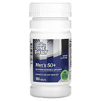 Мультивитамины и минералы 21st Century "One Daily Men's 50+ Health" для мужчин от 50 лет (100 таблеток)