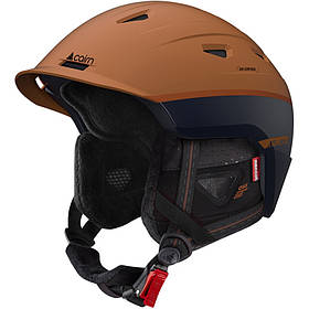 Шолом Cairn Xplorer Rescue camel midnight 56-58, легкий, з вентиляцією Thermo Flow та системою RECCO для фрірайду.