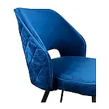 Стілець обідній Марвел – комплектація Ніжки плоскі – оббивка Малькольм 56, ТМ Річман, фото 2