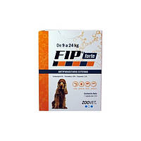 Капли от блох и клещей Fip Forte (Фип форте) для собак весом от 9 до 24 кг