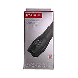 Ліхтарик світлодіодний, акумуляторний TITANUM TLF-T05 300Lm 6500K , алюміній, фото 3