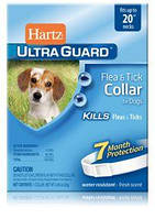 Ошейник от блох и клещей Hartz Ultra Guard для собак, красный, 50см