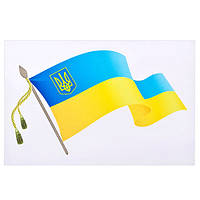 Наклейка знак Україна "Шеврон"