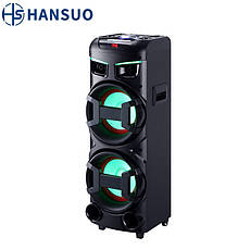 Професійна Bluetooth колонка Hansuo HS-TD1030 X2 Super Bass аудіосистема, фото 2