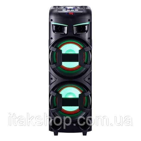 Професійна Bluetooth колонка Hansuo HS-TD1030 X2 Super Bass аудіосистема, фото 2