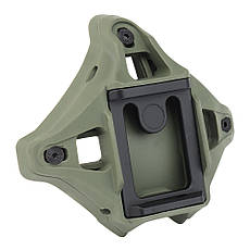 Кріплення лобове NVG, шрауд на шолом Olive, фото 6