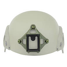 Кріплення лобове NVG, шрауд на шолом Olive, фото 4