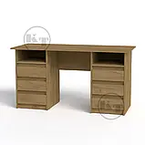 Стіл письмовий Декан 3 (Компаніт) 1400х600х736мм, фото 2