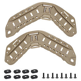 Бічні рейки для шолома, бокове кріплення Tan