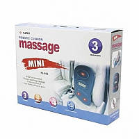 Массажная накидка 3 Режима для автомобиля и офиса с прогревом Robotic Cushion Massage HL-802№R14948