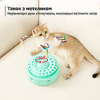 Інтерактивна іграшка для кота 3 в 1 Smart Cat Toy ST-31 - розвиваюча автоматична іграшка для котів, фото 6