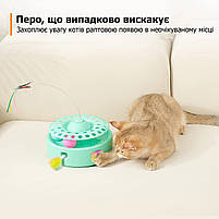 Інтерактивна іграшка для кота 3 в 1 Smart Cat Toy ST-31 - розвиваюча автоматична іграшка для котів, фото 4