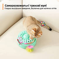Інтерактивна іграшка для кота 3 в 1 Smart Cat Toy ST-31 - розвиваюча автоматична іграшка для котів, фото 5