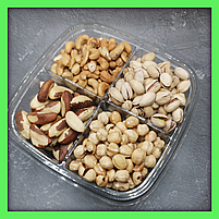 Набір горіхів (фісташка, кеш'ю, фундук, мигдаль) 600 грамів, фото 2