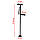 Тростина для ходьби складна з ліхтариком Dependable folding cane (2 ручки), Чорна палиця для літніх людей, фото 7