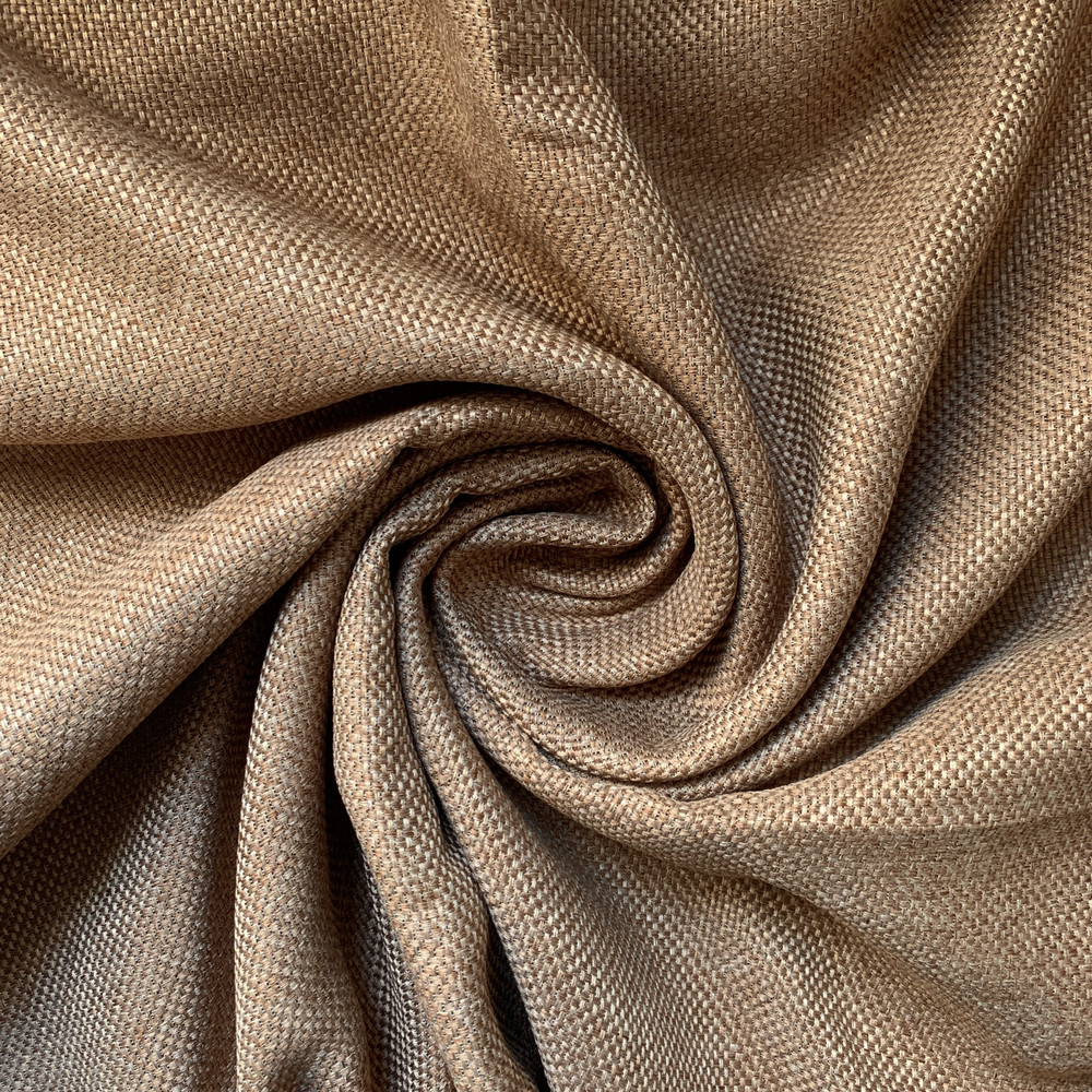 Плотная Ткань Лён Блэкаут Бежевого Цвета, Высота 2.8 М на Метраж ...