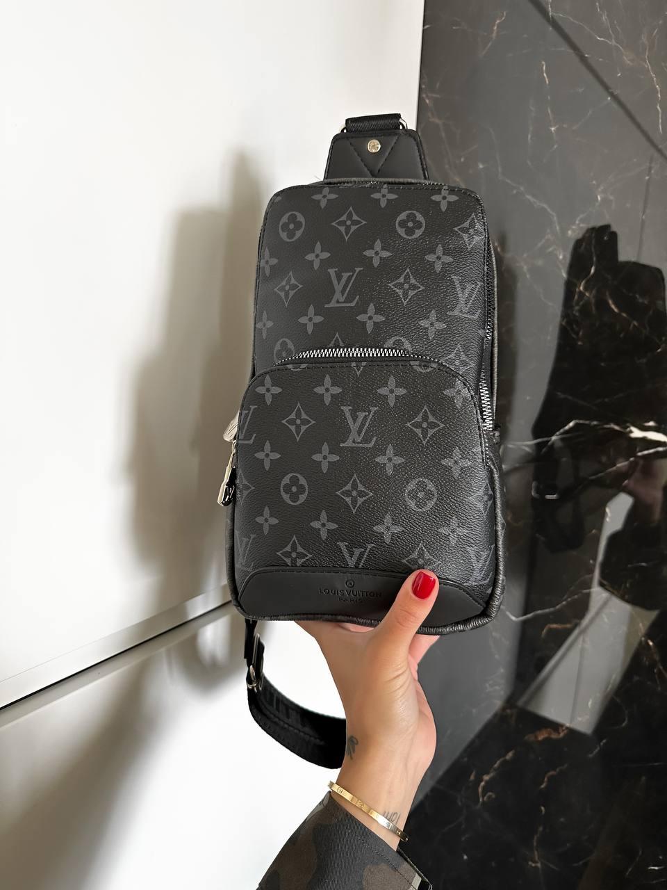 Чоловіча сумка Луї Віттон чорна Louis Vuitton black