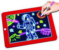 Детский планшет для рисования с подсветкой Magic Pad Deluxe Лучшая цена