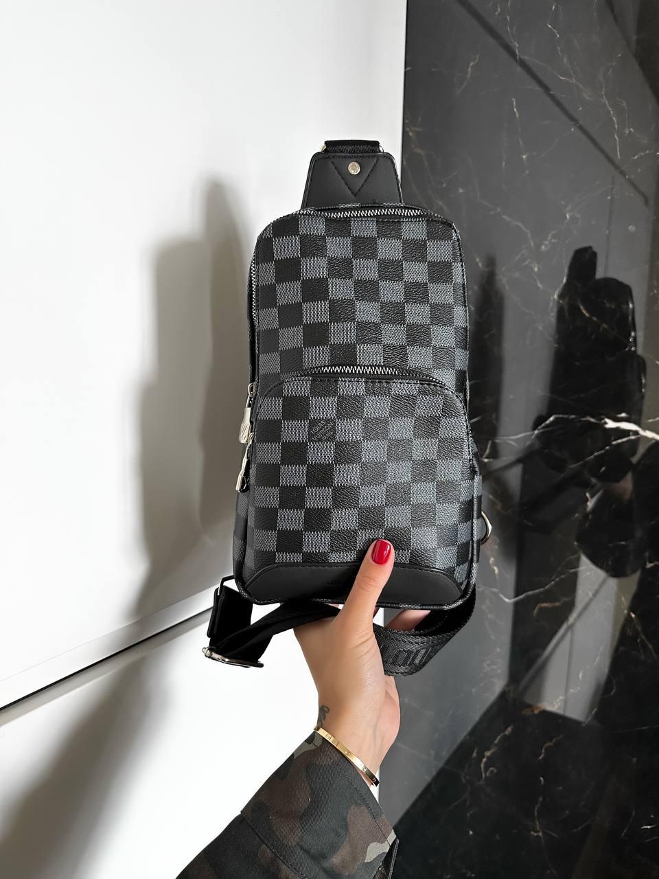 Чоловіча сумка Луї Віттон чорна Louis Vuitton black