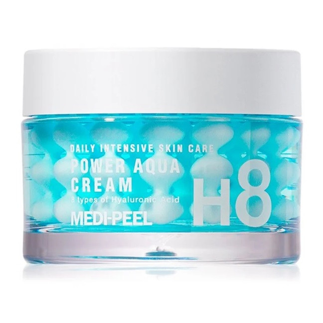 Інноваційний зволожуючий крем Medi-Peel H8 Power Blue Aqua Tox Cream 50 мл