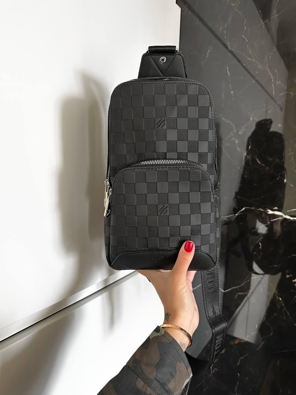 Чоловіча сумка Луї Віттон чорна Louis Vuitton black