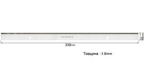 Ножі для рейсмуса 330x16x1.8 мм, фото 5