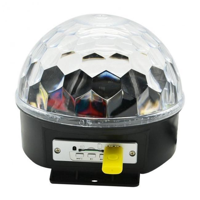 Світлодіодний диско куля Music Ball Mp3 USB LED + флешка Лучшая цена, фото 1