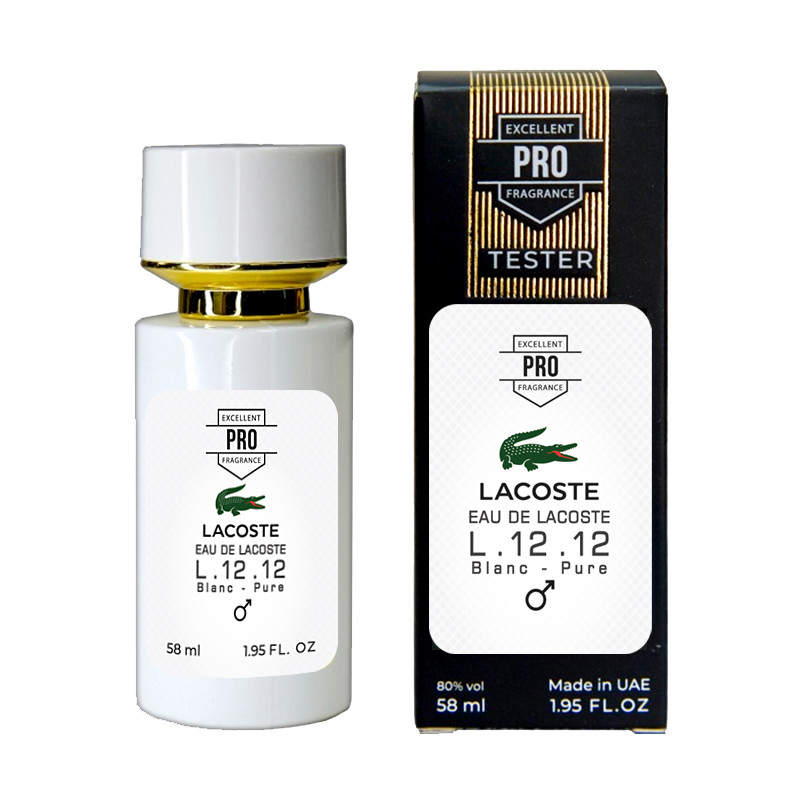 Eau De Lacoste L. 12.12 Blanc-Pure 58 мл, чоловічий