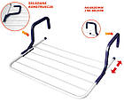 Сушарка для білизни на батарею Fold Clothes Shelf Лучшая цена, фото 3