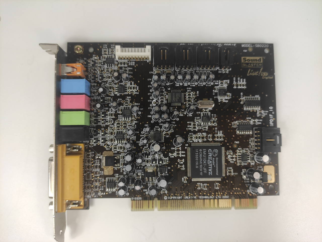Звуковая Карта Creative Sound Blaster Live! 5.1 Digital PCI (Б/У.