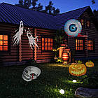 Лазерний проєктор Star Shower projection outdoor light Halloween YU120 підсвічування будинку, фото 5
