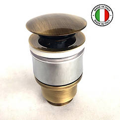 Донний клапан перелив латунь бронза Bugnatese Італія 19281