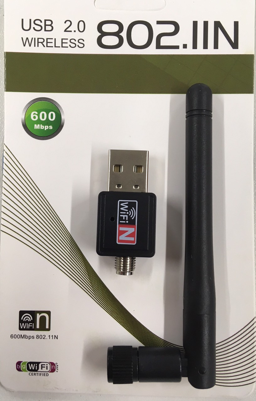 Швидкісний wi-fi адаптер 300 Mb USB 2.0 802.1 IN Лучшая цена