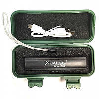 Фонарь ручной карманный X-Balog BL 41003 Q5 фонарик 200 Lumen USB