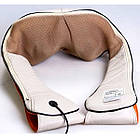 Масажер для шиї і плечей New Massager of Neck Kneading 2 роликовий з функцією обігріву 12V 24W Лучшая цена, фото 4