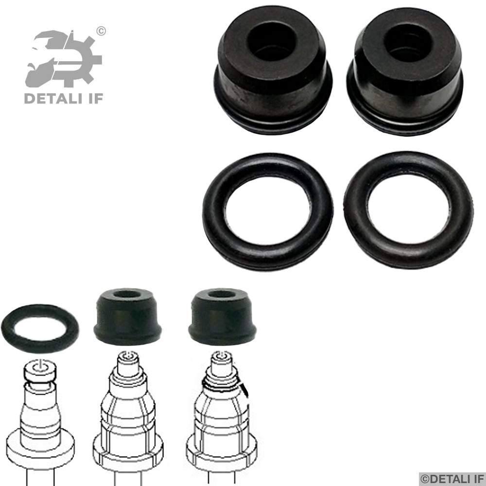 Сальник трубки шланга зчеплення Q3 Audi 1K0798741 02F141143A